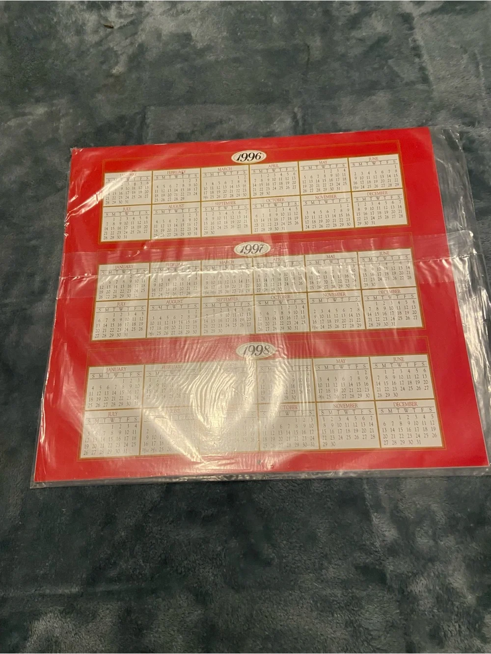 Campbell's treasures and collectibles advant Red Tomato Soup Wall Calendar 4 av